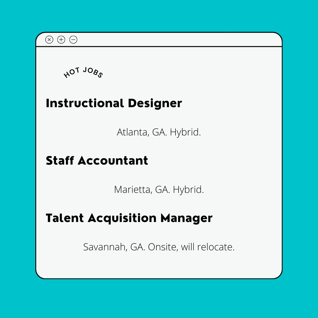 jademcfadden's tweet photo. If you are interested in one of these roles please reach out to Rachel Honan rhonan@hrdracc.com to speak with one of our recruiters.
.
.
Looking for something else? Send an updated copy of your resume to resume@hrdracc.com. We will reach out to you if we have a potential match! https://t.co/jYOmW1JLDq