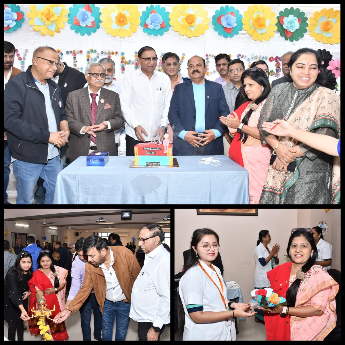 AcharryaDiimple's tweet photo. #FoundationDay #SmtNirmalaGajwani #SchoolofNursing https://t.co/whNfj2dhm0