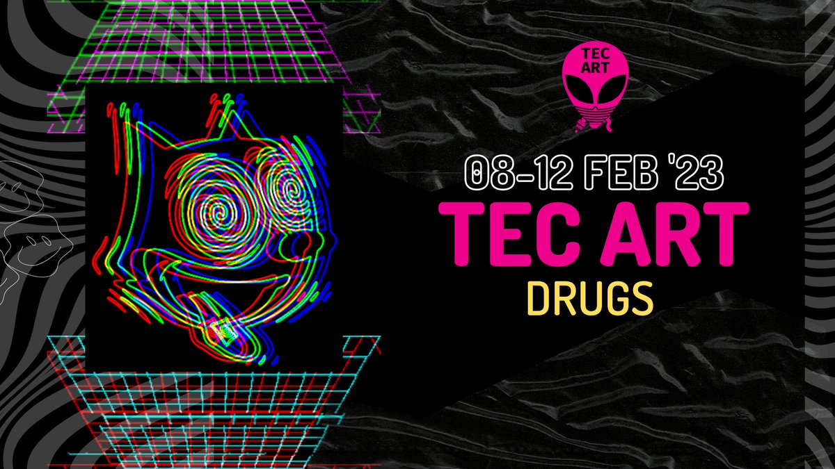 BREAKING NEWS: TEC ART celebrates its 10-year anniversary with an action-packed program full of progressive art, (live) performances, a symposium &amp; drugs in Rotterdam.  8-12 Feb 202

#rotterdam #festival #drugs #art #technology #innovation #music 

Check tecart.nl