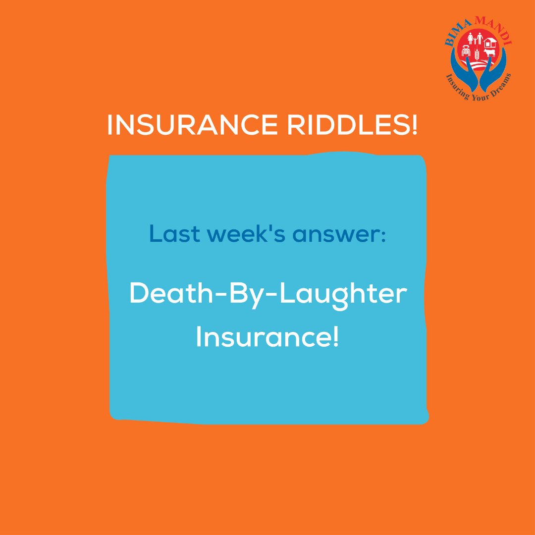 We're wondering who inspired this 😆

#Insurance #CompareInsurance #LifeInsurance #BikeInsurance #CarInsurance #HealthInsurance #TermInsurance #GroupInsurance #BimaMandi #Finance