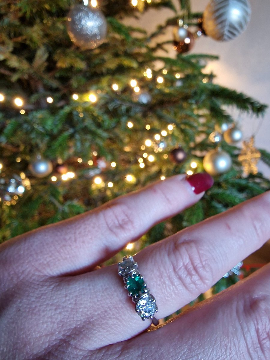 Sooooooo Christmas Eve was pretty special this year ♥️#proposal #engagement #ChristmasEve