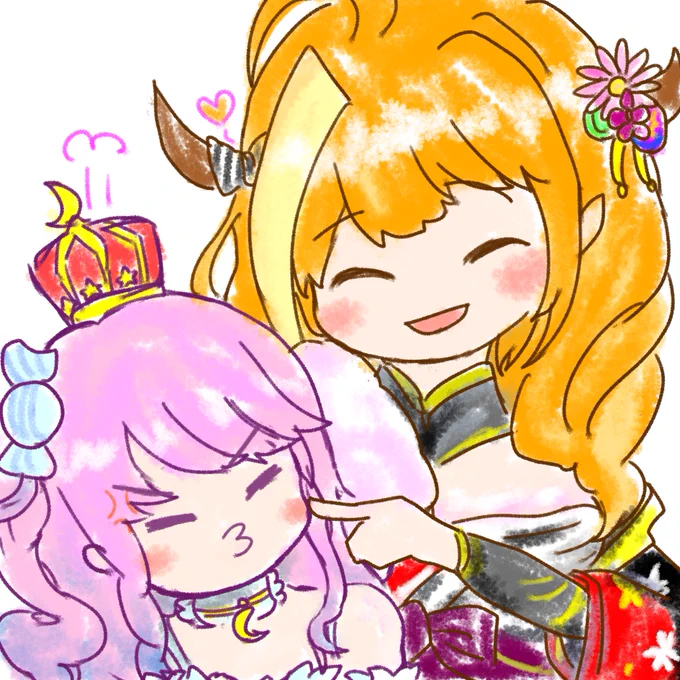 ニコニコドラゴンと4期生が大好きなんや。過去絵で申し訳ない 