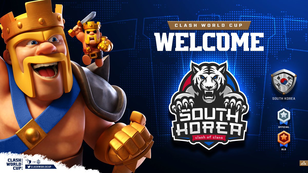 They make their appearance for the third time in a row, hoping to achieve good results!

Welcome South Korea 🇰🇷