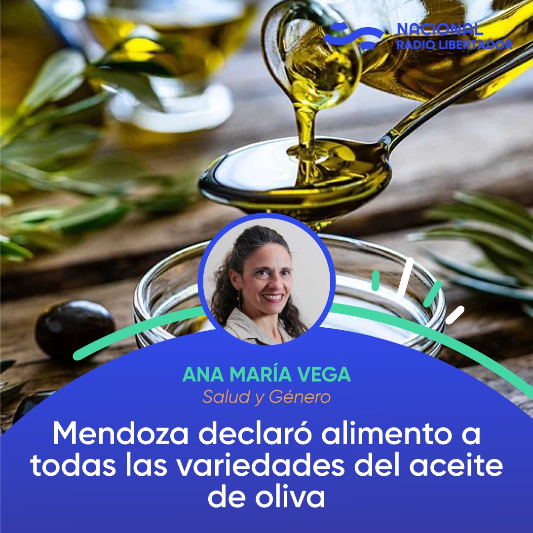 📻#MuchasGracias|Mendoza declaró alimento a todas las variedades del aceite de oliva
<a href="/AnaAnivega/">Ana María Vega</a> valoró la sanción de la ley del senador <a href="/bartolomerobles/">Barto Robles (Bartolomé Robles)</a> para que el Poder Ejecutivo arbitre los medios para la promoción del consumo de Aceite de Oliva
📲radionacional.com.ar/mendoza-declar…