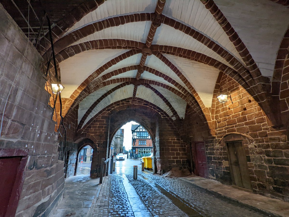 Restored Abbey gateway