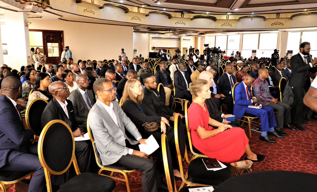 <a href="/UEenRDC/">UE en RDC🇪🇺</a> a pris part auj., par sa chargée d’affaires a.i <a href="/matildaschedwin/">Matilda Schedwin</a>, à la présentation du programme de gouvernance de la nouvelle équipe dirigeante du <a href="/csac_rdc/">CSAC RDC</a>. 

Le #CSAC a un rôle clé, notamment ds la lutte contre la désinformation et les discours de haine.