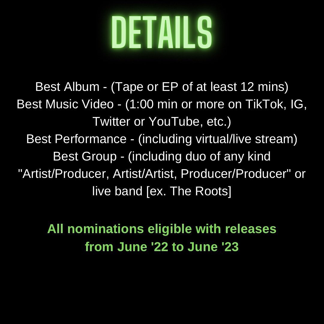 beatsnchill's tweet photo. 🏆 [beatsnchill] Awards ‘23! https://t.co/04aWOfYKxj