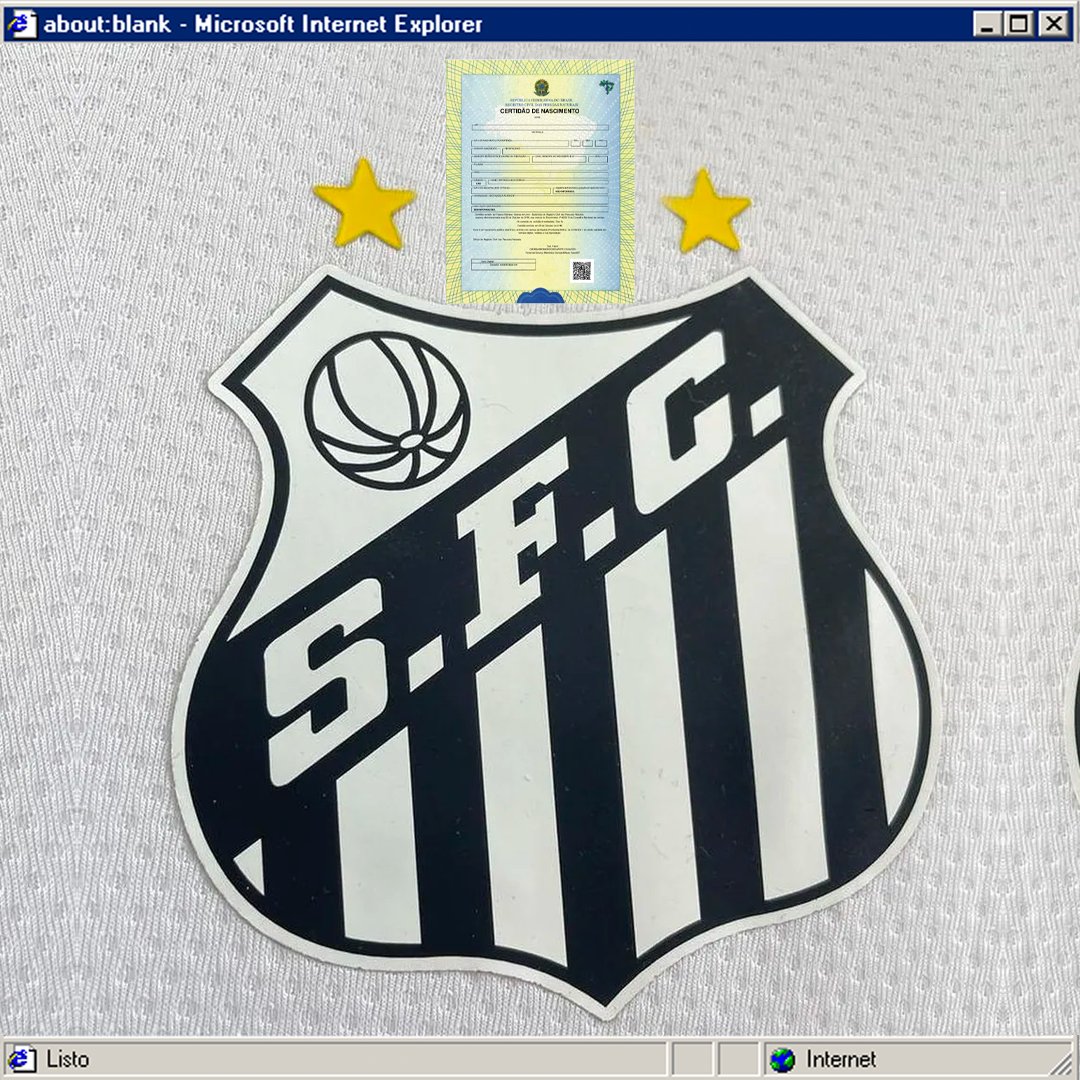 xp_reinaldo's tweet photo. @SantosFC ALTERA TERCEIRA ESTRELA DO ESCUDO EM HOMENAGEM AO PELÉ! 

#Santos #Pele #FutebolNaESPN #futebol #Memes #comedia #shitpost #GloboNews #globoesport #espn #sporttv #GloboPlay #Santos #peixe #vilabeuumiro https://t.co/r0iPbciTOM