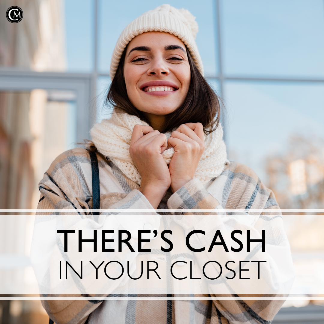 Earning cash is easy at Clothes Mentor!

Bring in your gently used styles you no longer wear to Clothes Mentor, and we'll pay you CASH!

Use our store locator to find a store near you: clothesmentor.com/store-locator/