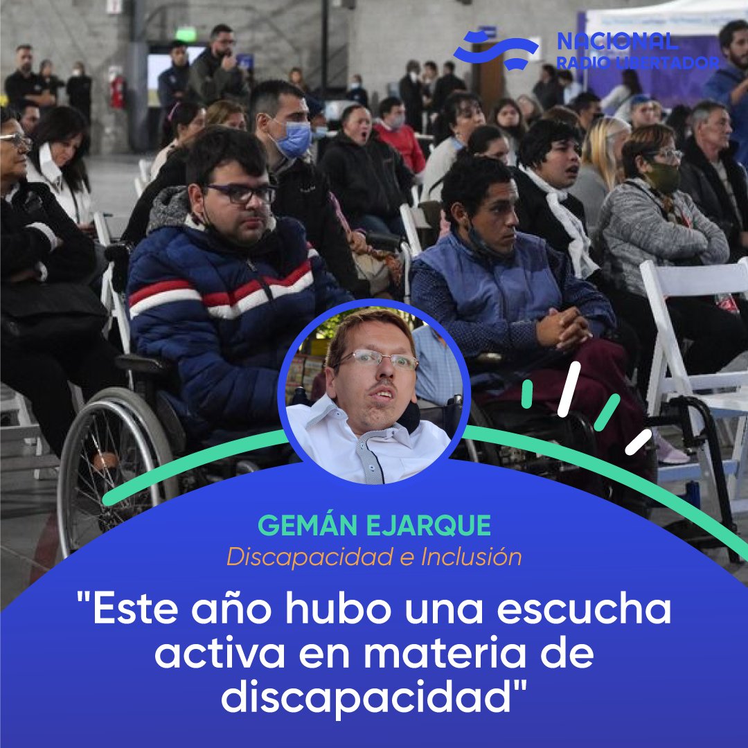 📻#MuchasGrracias| "Este año hubo una escucha activa en materia de discapacidad"
<a href="/GermanEjarque/">Germán Ejarque</a> hizo un balance de lo actuado durante el año en nuestro país en materia de discapacidad
📲radionacional.com.ar/este-ano-hubo-…