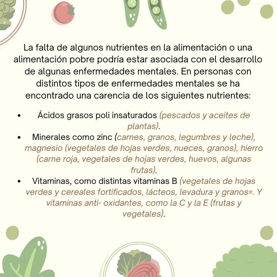 grupocisnesas's tweet photo. Una correcta nutrición tiene un impacto positivo en la salud física. Al igual que se sabe que para tener un buen rendimiento y una buena concentración a lo largo del día, nuestro cerebro necesita energía procedente de la dieta. #MásInformaciónMásSaludMental #EstamosParaAyudarte https://t.co/ZfmNGDTdlz