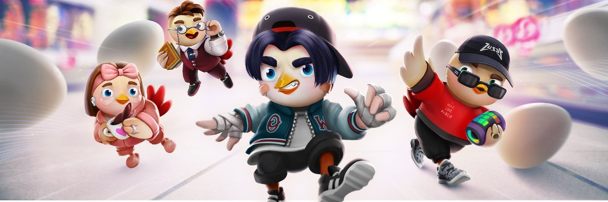 ChickGameStudio's tweet photo. Welcome to THE CHICK GAME! 
We are excited to start our social media page🥚

Please follow us for more news ✨ https://t.co/AYG2vYRQ10