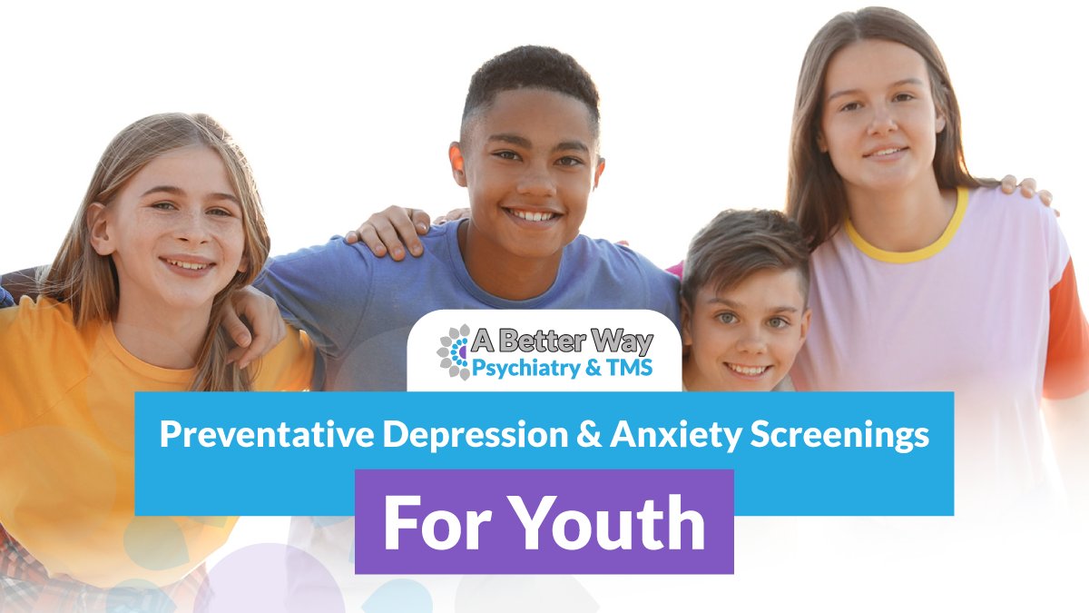 abetterwaytms's tweet photo. Early screenings for mental health conditions can help at-risk youth manage and overcome mental health challenges. To get started, please call us at (714) 716-2900.
...
#TMS #TMSTherapy #ABetterWay #WhatIsTMS #TMSNearMe #TMSprovider #youth #youthmentalhealth #depressionscreening https://t.co/E7ZhJjCdWx