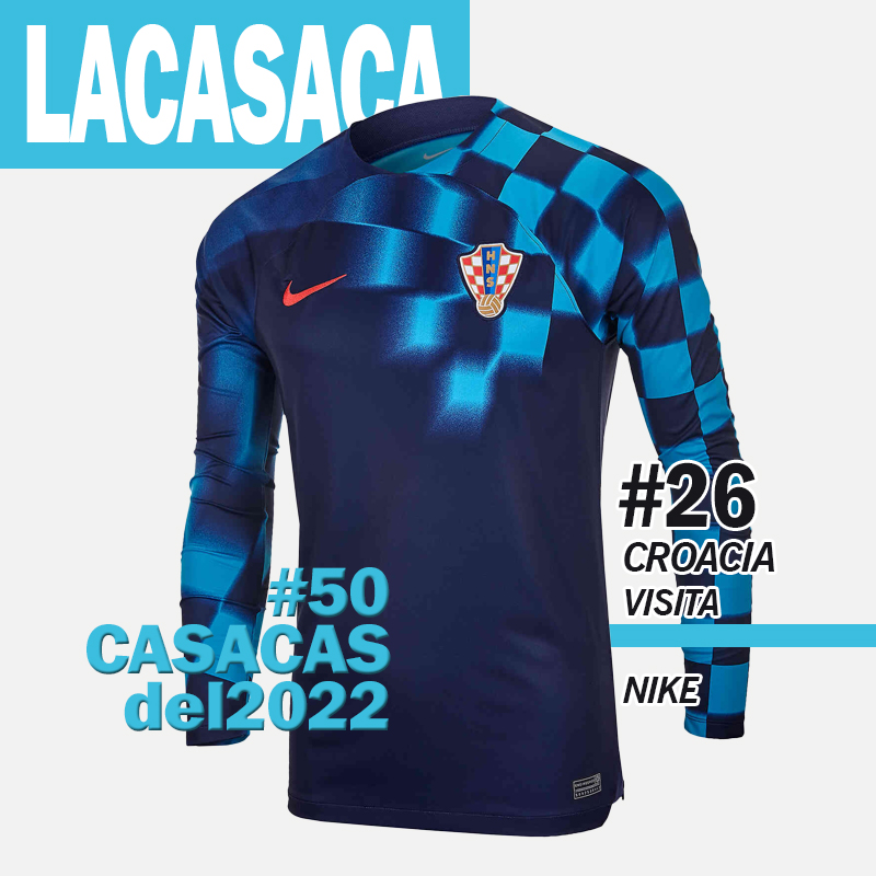 Lacasaca on Twitter: "#26 de las camisetas que nos dejó este mundial, un rediseño del mítico estilo de la Croacia del 98', pero con mucha velocidad y dinamismo. #AnuarioLacasaca #Las50CasacasDel2022 https://t.co/9YAtvjvMZ3" /