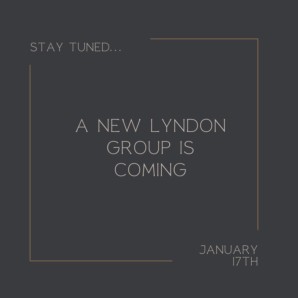 LyndonGroup's tweet photo. Welcome to a new adventure. https://t.co/3wy9PagqdA