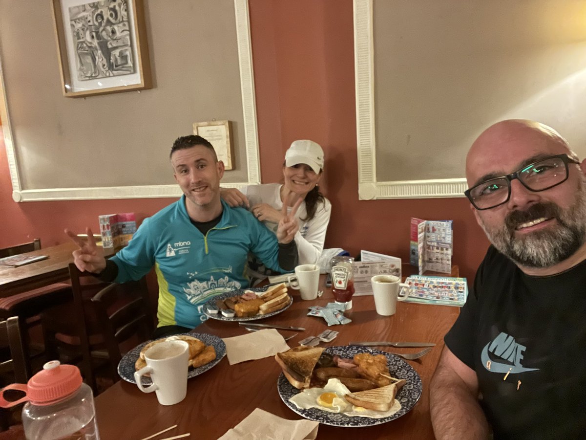 A morning run on Llandudno’s Great Orme with the run besties. Topped off with top breakfast at Spoons 🍳