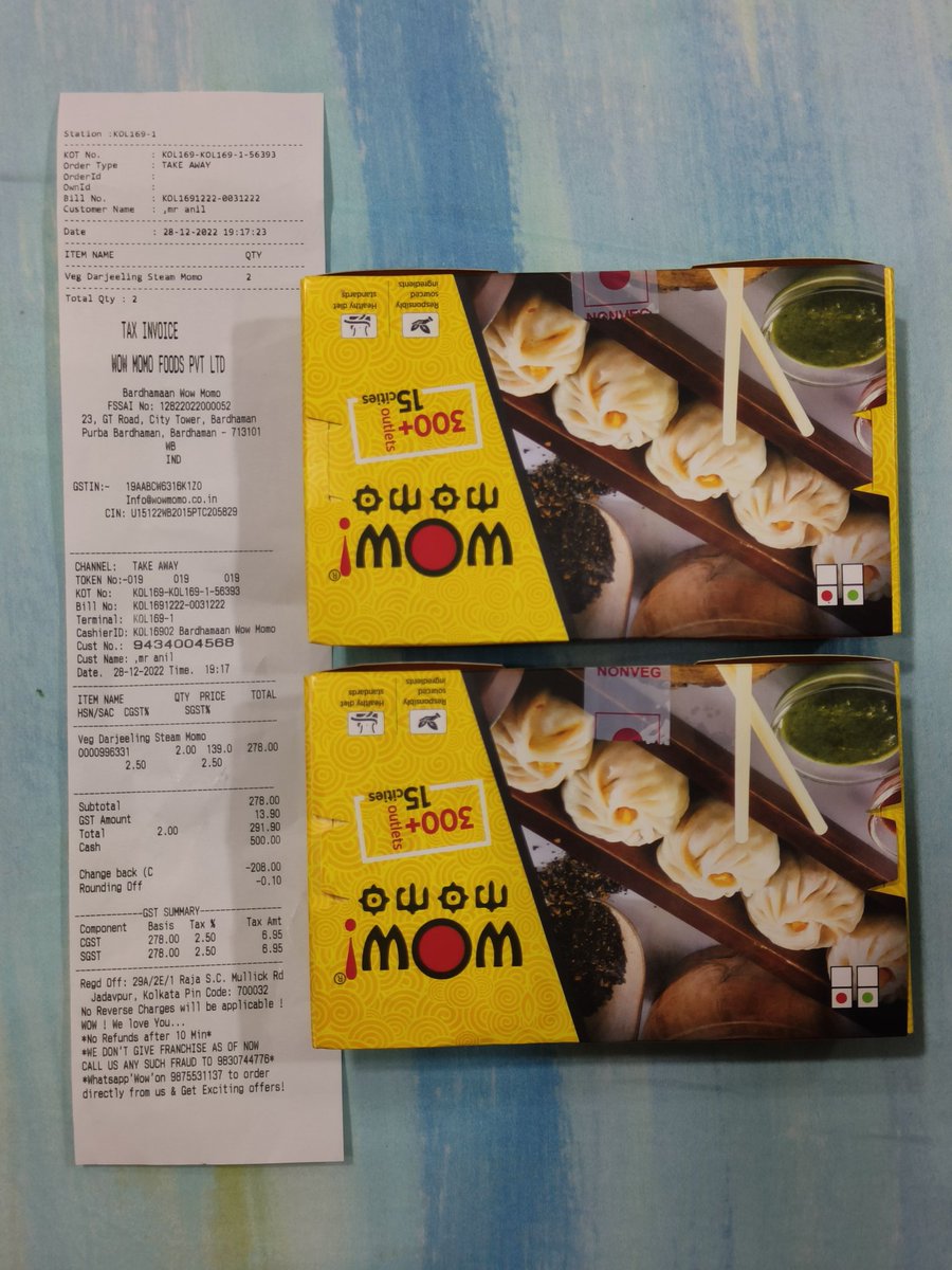 vvkagr's tweet photo. In burdwan. Ordered veg momo. Received non veg momo. Wow momo should answer. @Wowmomo4u @ficci_india @FoodiesClub
@BurdwanPolice #dhram_bhrast_kar_dia #MOMO https://t.co/82AodvOYiY