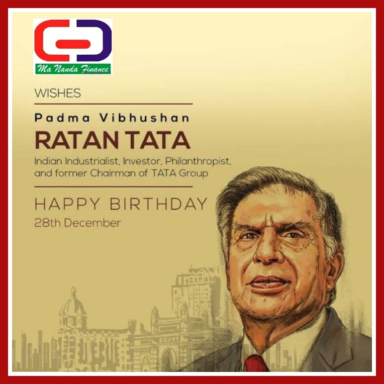 Happy Birthday Ratan Tata ji
 Living Legend    