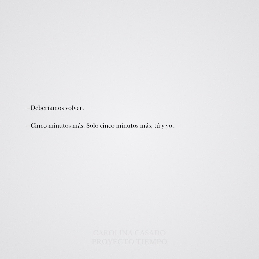 carolinacasadom's tweet photo. La semana pasada terminé de corregir #ProyectoTiempo y, ahora que por fin está en manos de mi editora, solo pienso en volver a él. Esta historia, que surgió como una pregunta cualquiera en una noche cualquiera («¿qué estaría dispuesta a hacer si desapareciera mi mejor amiga?») + https://t.co/GqU50bGjuZ