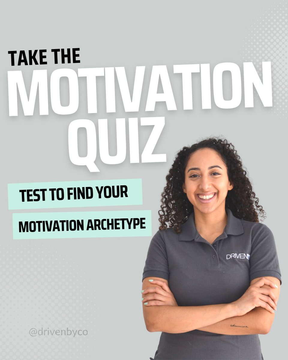 DrivenByCo's tweet photo. 🤔 Where are your motivation levels at?

Take the 5 minute Motivation Quiz to discover your motivation archetype and find out how to crush your 2023 goals.

https://t.co/wX5I3joVqm

#motivation #2023goals https://t.co/ToDlmcF4kd