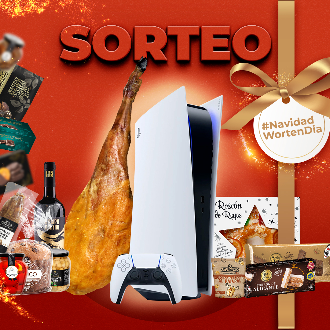 DIA España (@dia_esp) on Twitter photo 🎅SORTEO🎅
Traemos OTRA CESTA cargadita de cosas ricas y de un jamón y una PS5. 🔥
Participa:
• Sigue a @wortenes y <a href="/DIA_Esp/">DIA España</a>
• Menciona a un amigo y usa #NavidadWortenDia
• Like y RT
Hasta el 04/01⏳
BBLL: epr.ms/3jxVlbd 🎅SORTEO🎅
Traemos OTRA CESTA cargadita de cosas ricas y de un jamón y una PS5. 🔥
Participa:
• Sigue a @wortenes y <a href="/DIA_Esp/">DIA España</a>
• Menciona a un amigo y usa #NavidadWortenDia
• Like y RT
Hasta el 04/01⏳
BBLL: epr.ms/3jxVlbd