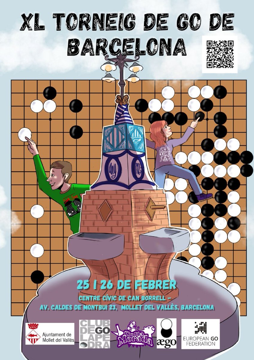 Recordeu que queden només 3 dies per apuntar-se al torneig amb el descompte de desembre.
Ja som 18 participants😊
         ------------------------------------------
Recordad que quedan solo 3 días para apuntarse al torneo con el descuento de diciembre.
Ya somos 18 particpantes😊