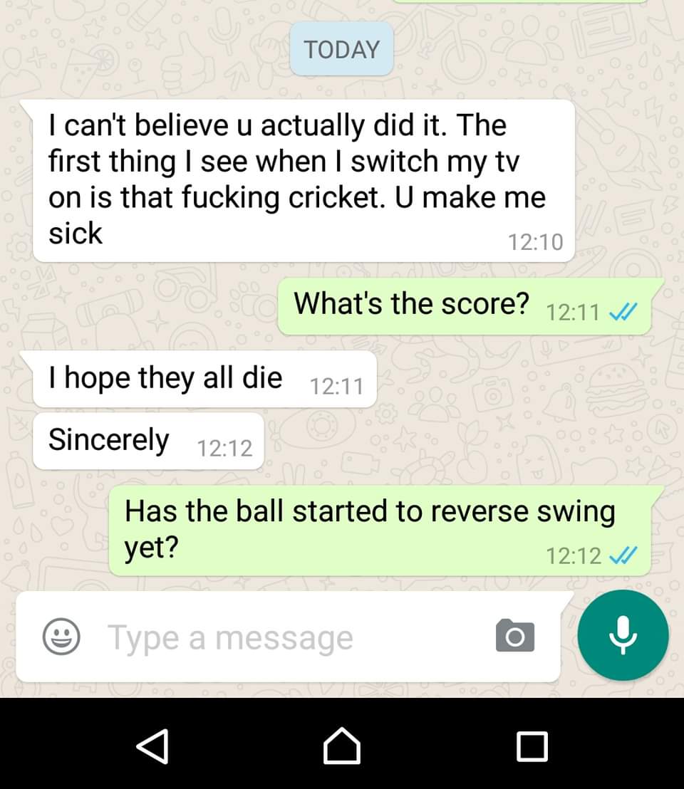 tobytarrant's tweet image. It&apos;s 7 years since I stole my mates credit card and signed him up to a year of Sky at his house just so I could watch the cricket when I was hungover in the morning