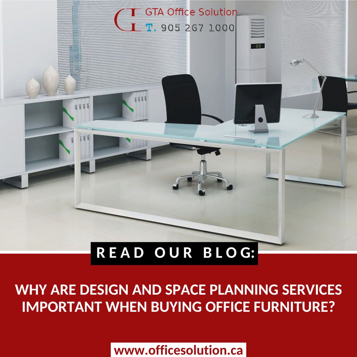 gta_office's tweet photo. Why Are Design and Space Planning Services Important When Buying Office Furniture?
Read our blog, to find out: https://t.co/1NFdJ54xY8
#Officesolution #GTA #furnituredesign #design #space https://t.co/xeBKxl9Y3y