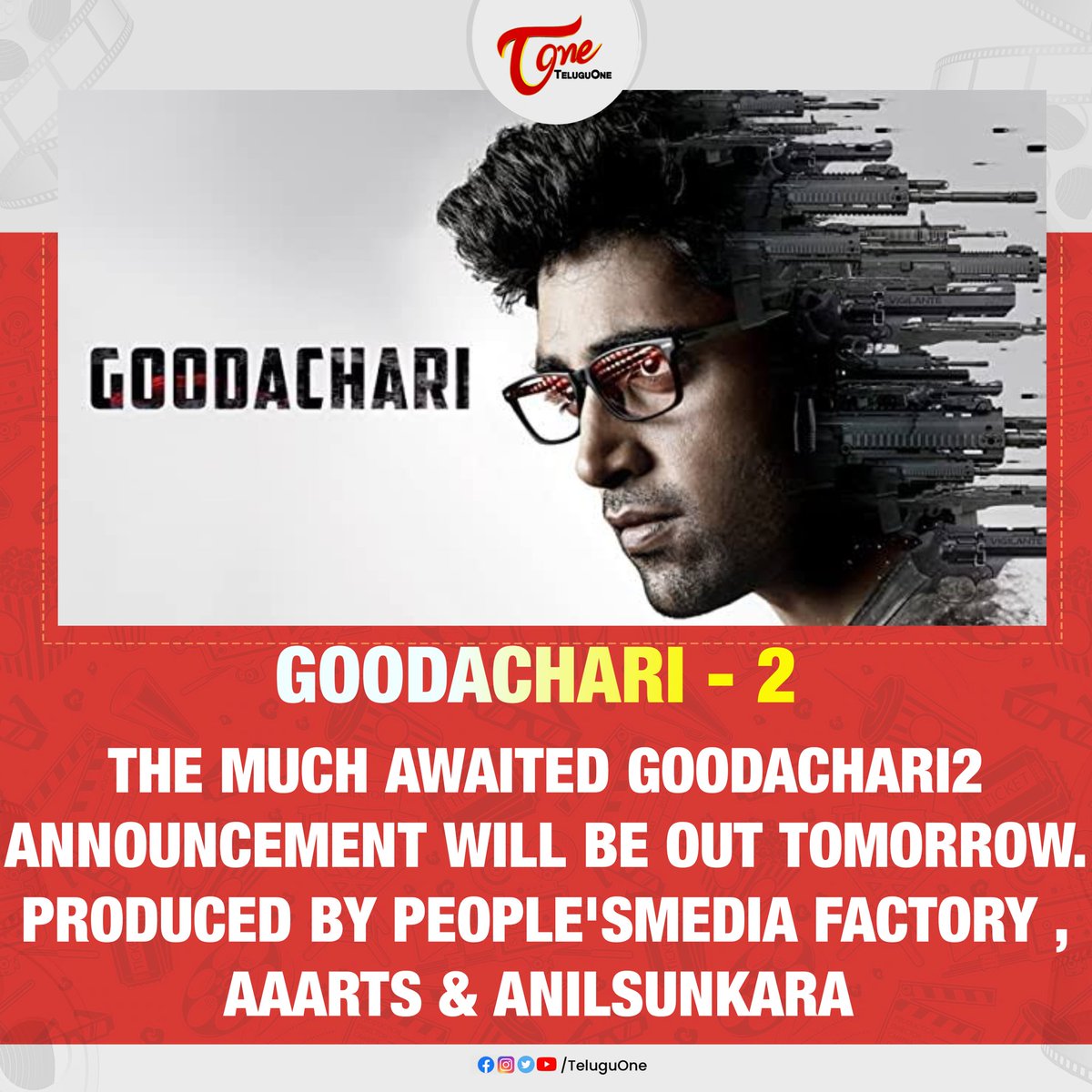 #GoodaChari2 - #GoodaclChari 2 - #AdiviSesh - #PeoplesMediaFactory - #AAArts - #AnilSunkara