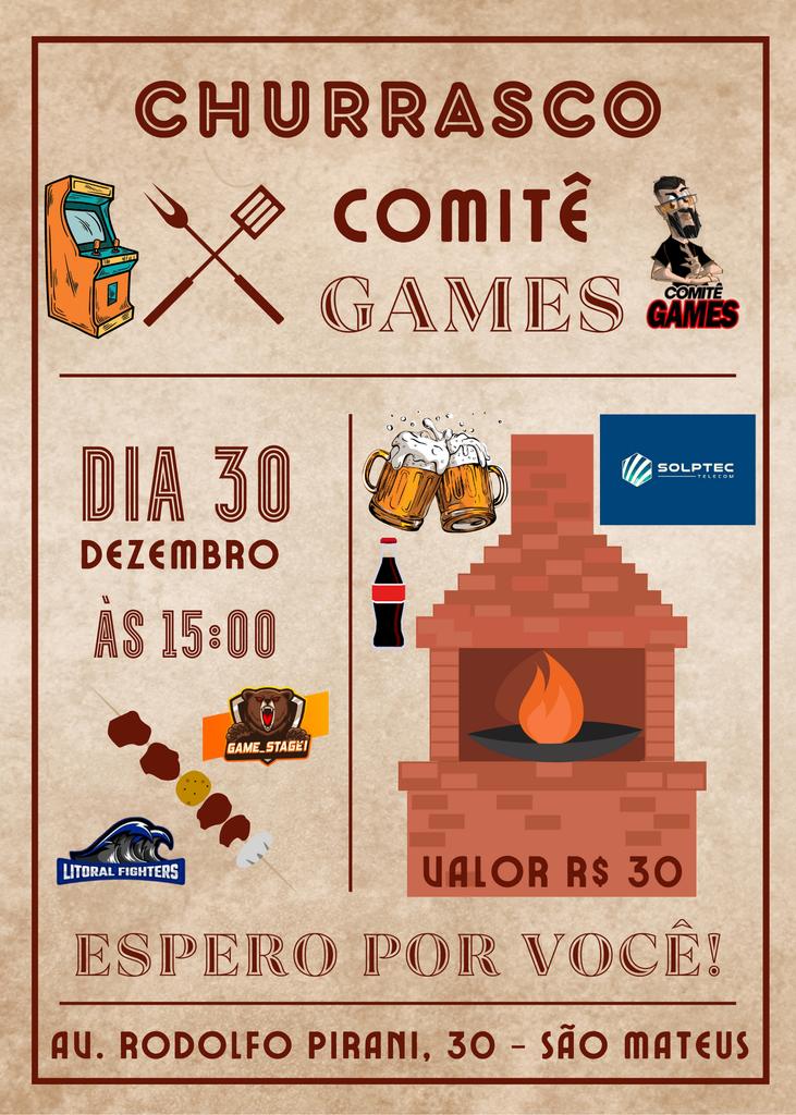 GameStage8's tweet photo. Bora p/ último SEXTOU do ano?!...
Garantimos diversão de verdade 😉

#comitegames #litoralfighters #fgc https://t.co/kOMIedkAHM