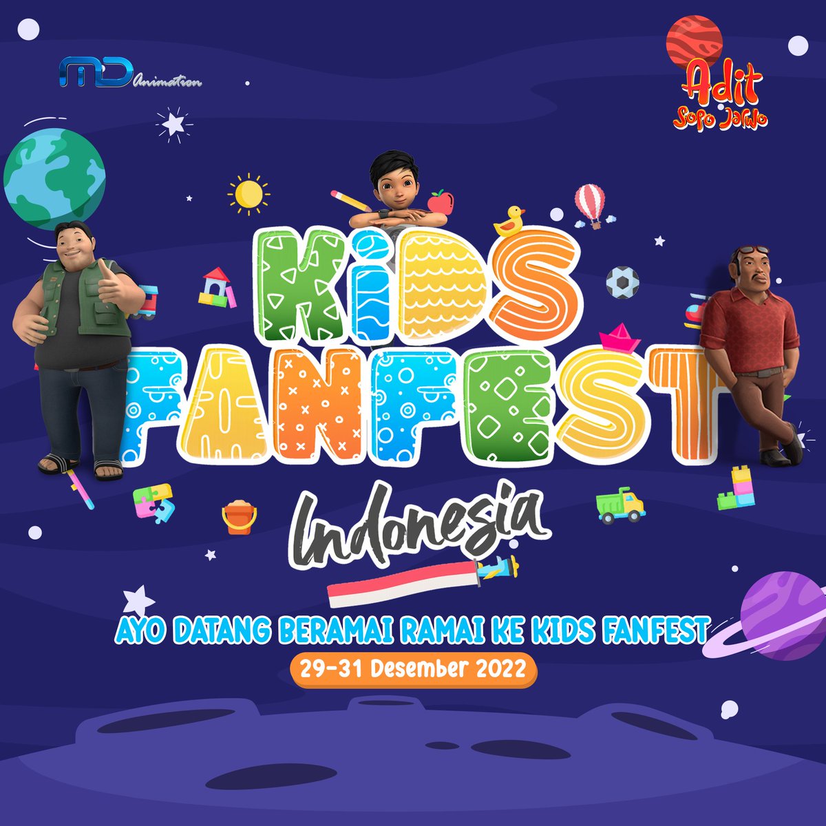 RTV on Twitter: "RTV Hadir di acara Kids Fanfest 2022, catat tanggalnya