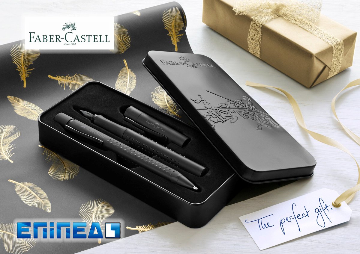 Για εσάς που ψάχνετε ακόμα το ιδανικό δώρο για τα αγαπημένα σας πρόσωπα, σας έχουμε την λύση.
Μία κλασική και διαχρονική λύση που θα σας βγάλει από την δύσκολη θέση της επιλογής δώρου είναι τα σετ γραφής της Faber-Castell! 
e-epipedo.gr