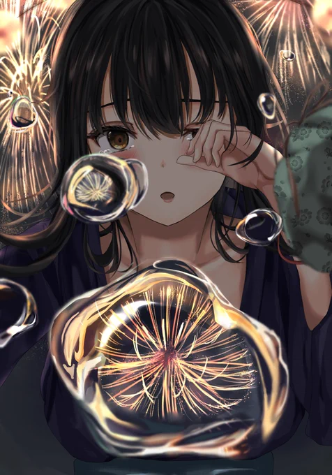 #2022年自分が選ぶ今年の4枚残り一枚は、次出す絵。来年は集合絵とか引いた絵とかもっと描きたいですねぇ… 