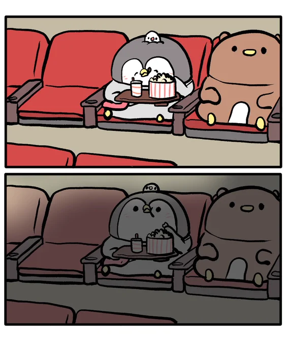 ちゃんぺんと映画館
「ポップコーン」 