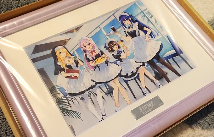 見本色々頂きました!メイド服のキャラは何人いても良い#エンゲージキス 