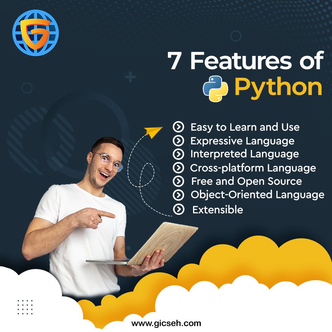 gicseh's tweet photo. Python is a popular programming language. Python can be used on a server to create web applications. Here, we have described the features of python programming.
#GICSEH #traininginnoida #python #programming #coding #programmer #developer #html #snake #code #computerscience https://t.co/WimWwws4Vb