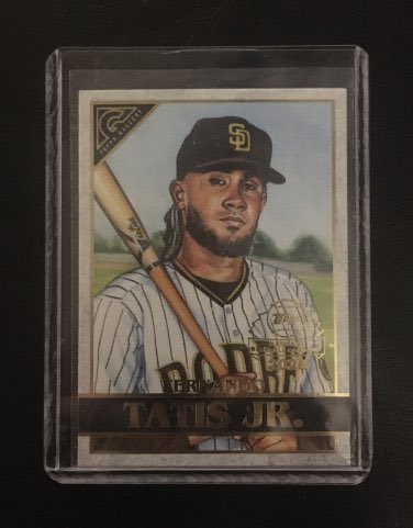 84baseballcards's tweet photo. Featured card: 

➡️ 2020 Topps Gallery Preview Fernando Tatis Jr. #GP-3 National Baseball Card Day
➡️ $2.50 PWE

@sports_sell
@HobbyConnector
@CardsMotor 
@CardboardEchoes 
@rttanks
@DynoRTs 

#collect #thehobby
#tradingcards
#timetoshine #padres #postseason https://t.co/72fcQ5Ly4M