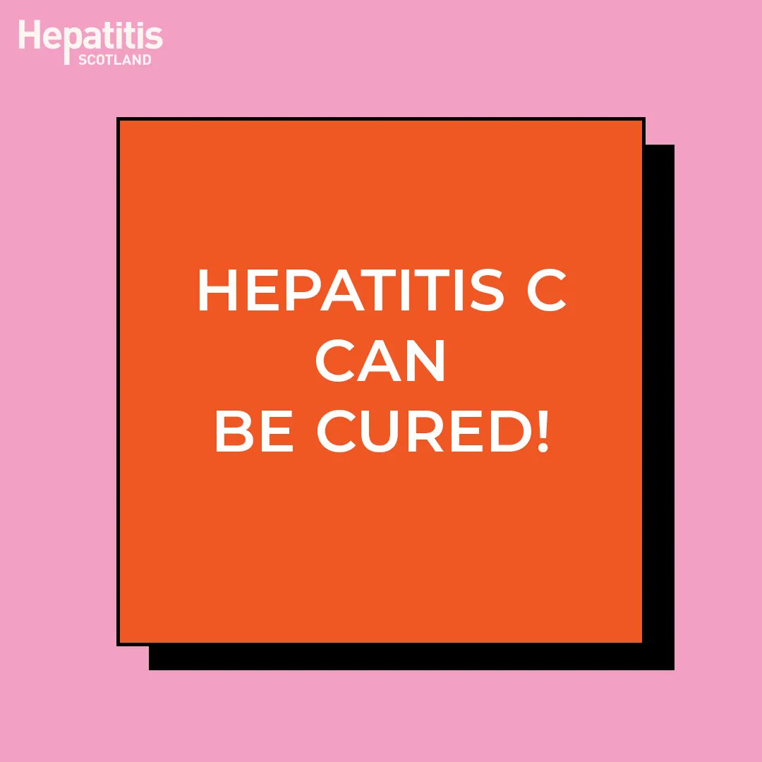 Hepatitis C can be cured! A daily table for 8 - 12 weeks U you could be free of Hep C To find out more visit: hepatitisscotland.org.uk