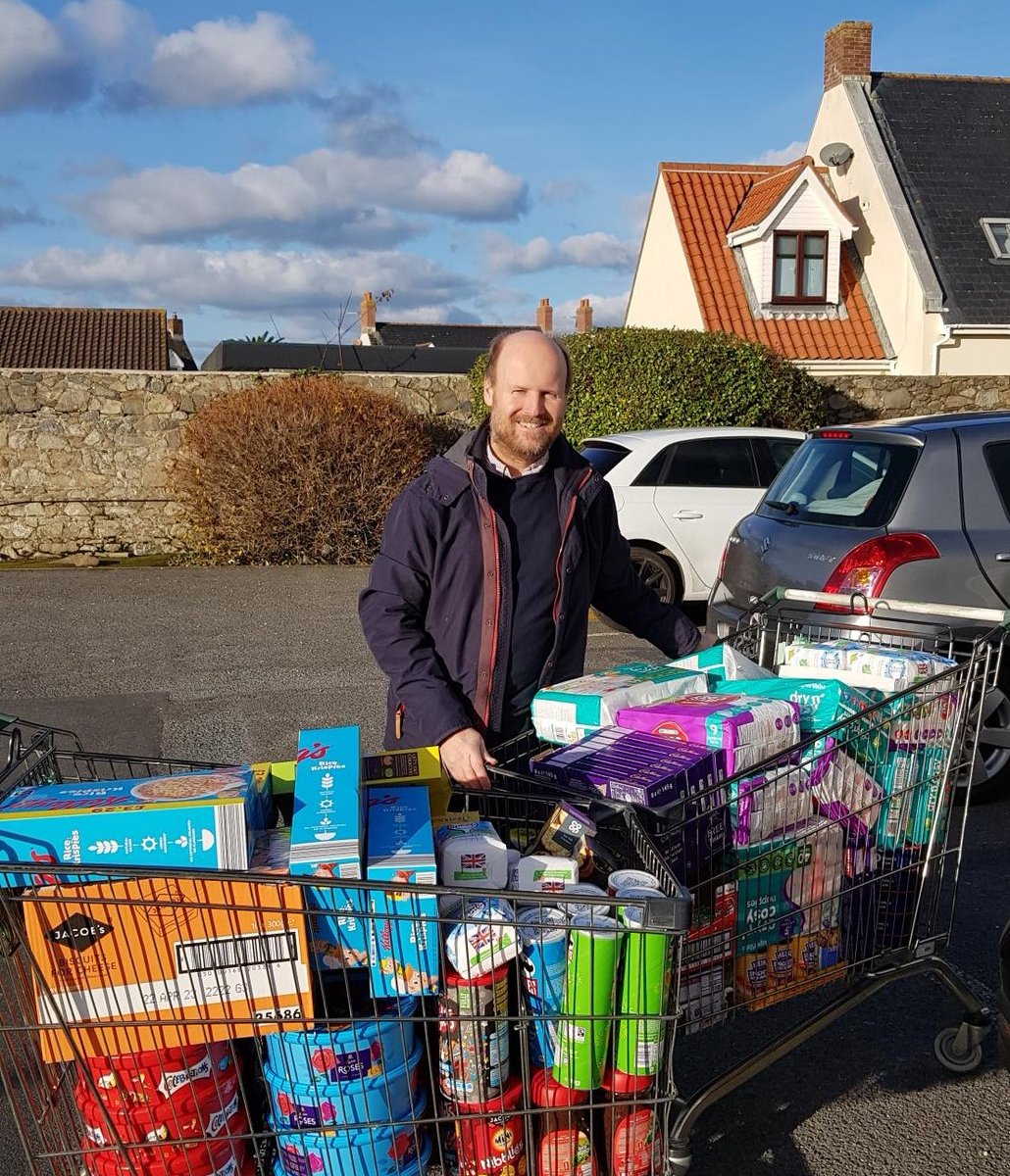 SureGuernsey's tweet photo. Christmas is the busiest time for the Guernsey Welfare Service food bank, as they provide essential supplies for islanders most in need. To support their incredible work, our Sure Community Foundation donated two full shops worth nearly £1,000. #SureCommunityFoundation https://t.co/6UnlrnJY9y