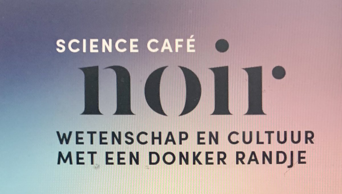 Zet in je agenda! Op zaterdag 18 mrt 2023 van 20:30 - 00:00 uur het spotlicht op de donkere kanten van onze wetenschap en cultuur: Science Café Noir in grote zaal, oefenruimtes, café en tuin van het @Burgerweeshuis! Link voor tickets en info sciencecafenoir.nl