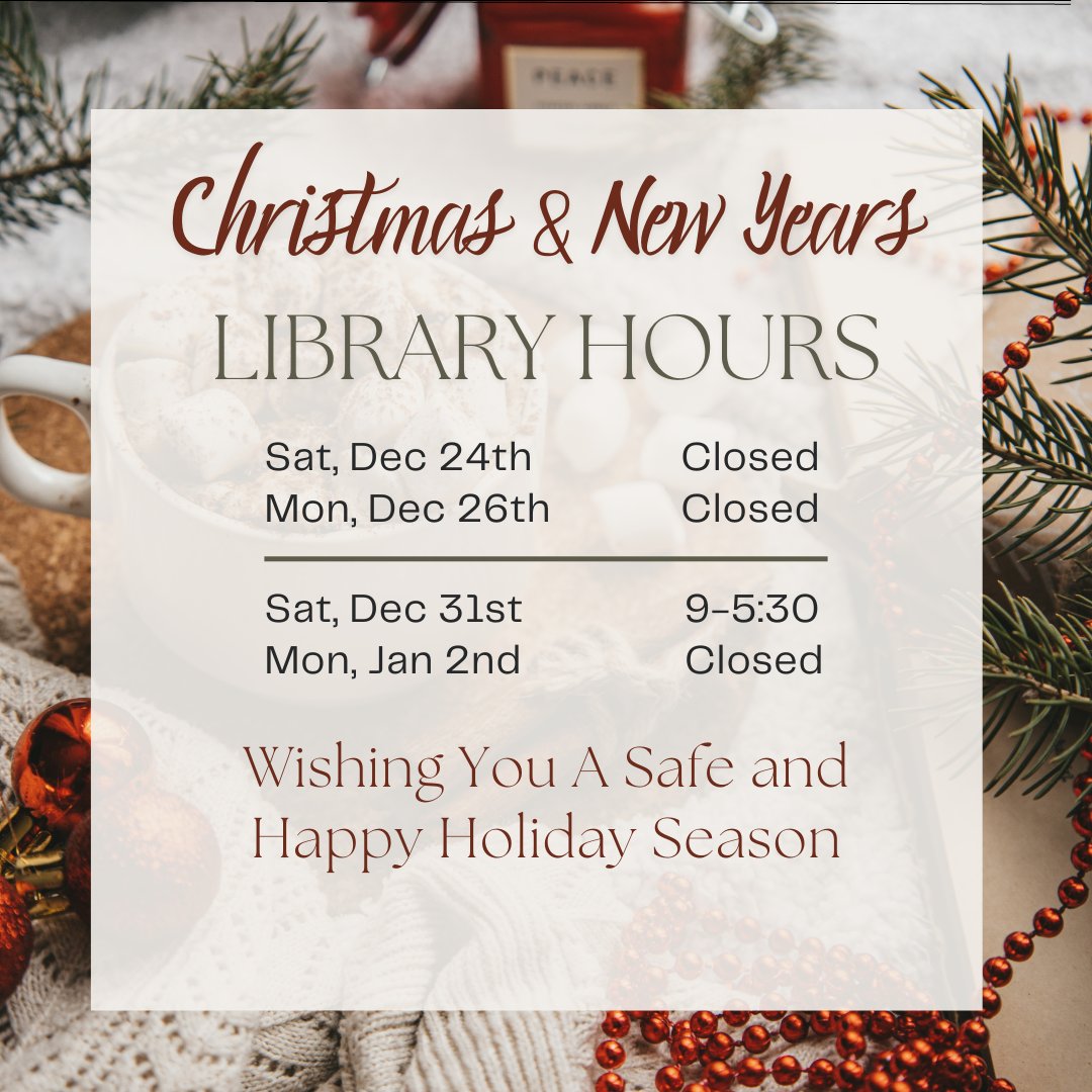 woburnlibrary's tweet photo. Don't forget to get your #museumpasses for the vacation week.  You can reserve them here:  https://t.co/kzkta8cv5v
Passes for Sunday (1st) or Monday (2nd) should be picked up by Saturday.
#woburn #woburnma #woburnlibrary #vacationweek #libraryhours https://t.co/gXF8QiQnBx