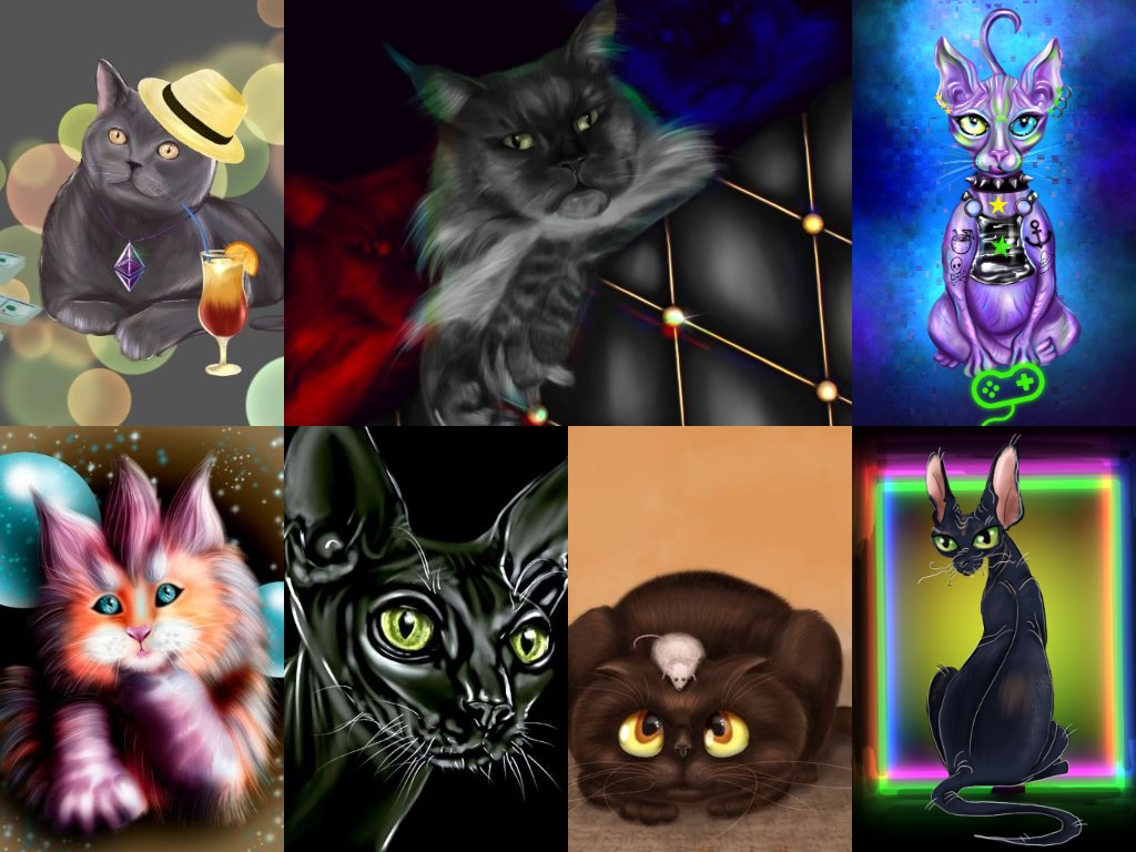❄super sale❄️ 🔥🔥🔥

all the art in the collection Cats🐱 from all over the world at 0.03 ETH

#nftcollectors #NFTfamily #nftart