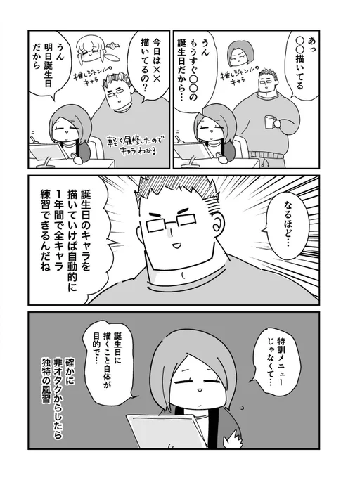推しの誕生日と家族① 