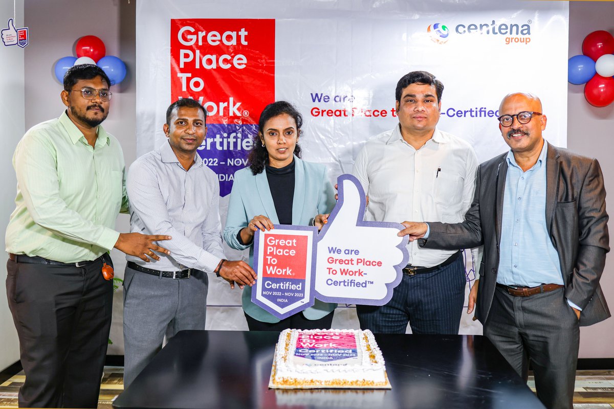 ScreencheckInd's tweet image. It’s time for us to celebrate our culture!
Our great culture and employee-centered initiatives make us one of the best places to work.
Yes, we are now Great Place To Work® certified in India.
Here are a few snaps from our celebrations held at our Chennai office.