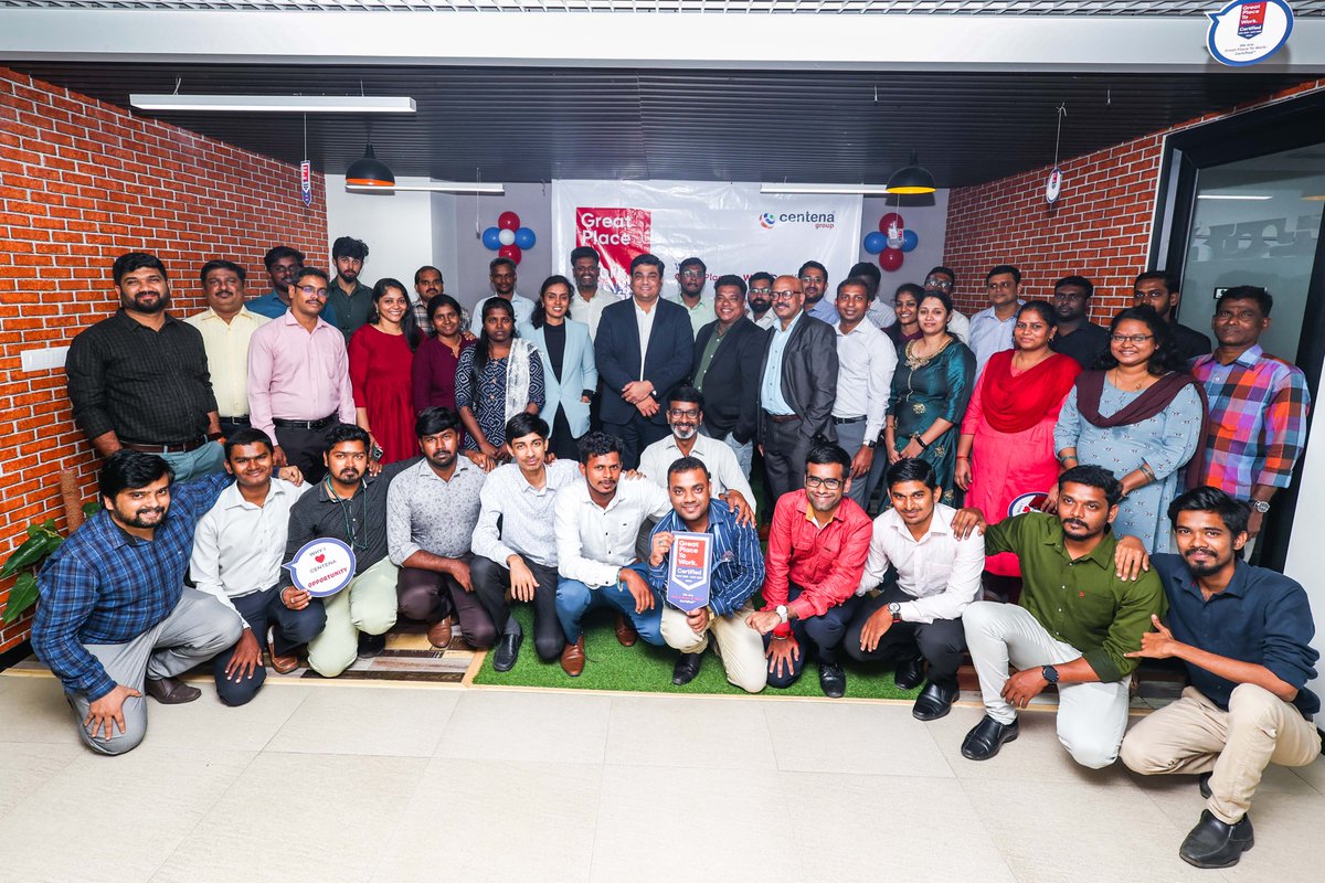 ScreencheckInd's tweet image. It’s time for us to celebrate our culture!
Our great culture and employee-centered initiatives make us one of the best places to work.
Yes, we are now Great Place To Work® certified in India.
Here are a few snaps from our celebrations held at our Chennai office.