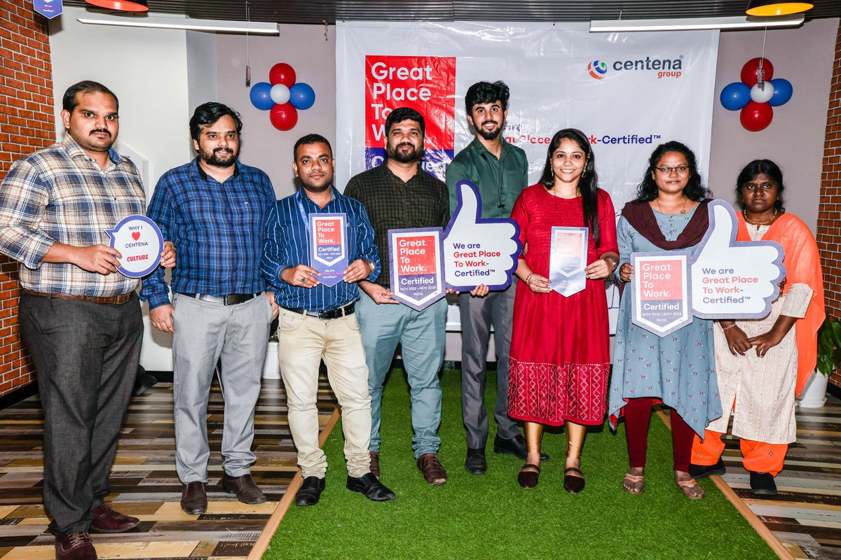 ScreencheckInd's tweet image. It’s time for us to celebrate our culture!
Our great culture and employee-centered initiatives make us one of the best places to work.
Yes, we are now Great Place To Work® certified in India.
Here are a few snaps from our celebrations held at our Chennai office.