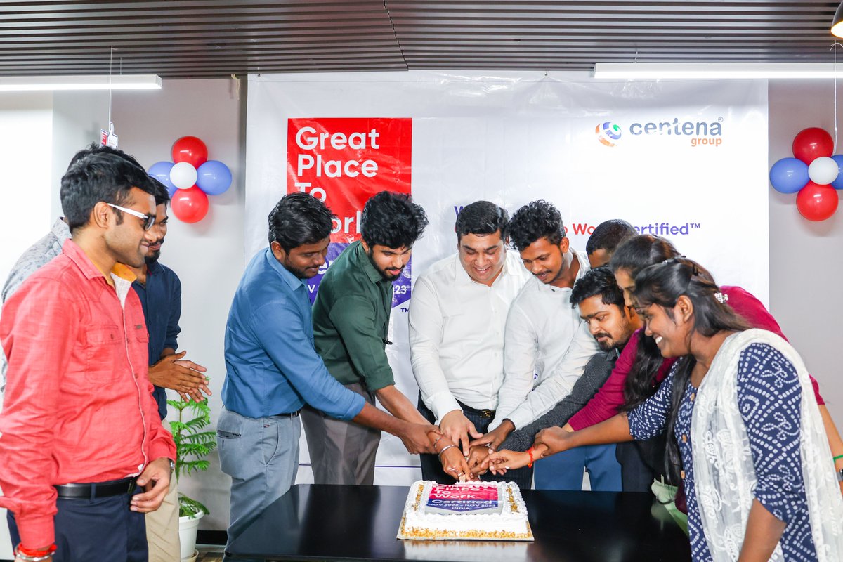 ScreencheckInd's tweet image. It’s time for us to celebrate our culture!
Our great culture and employee-centered initiatives make us one of the best places to work.
Yes, we are now Great Place To Work® certified in India.
Here are a few snaps from our celebrations held at our Chennai office.