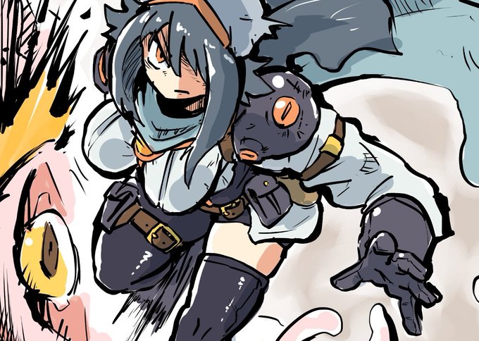 skebで描いた絵、かっこいい… 