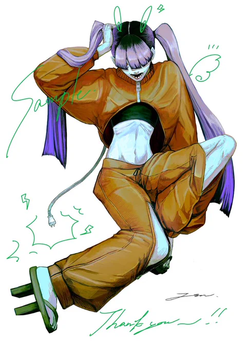立ち絵とアイコンのご依頼でした! 