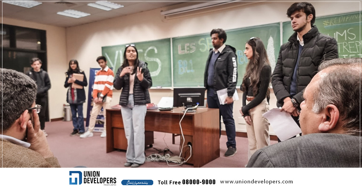 udplpk's tweet photo. Day - 3 highlights from YLES '23 (Young Leaders and Entrepreneurs' Summit 2023) proudly presented by Union Developers x LUMS Entrepreneurial Society.
#UnionDevelopers #LUMS #LUMSEntrepreneurial #EntrepreneurialSociety #Event #Summit23 #YoungLeaders #YLES https://t.co/fY5LOQYr2X